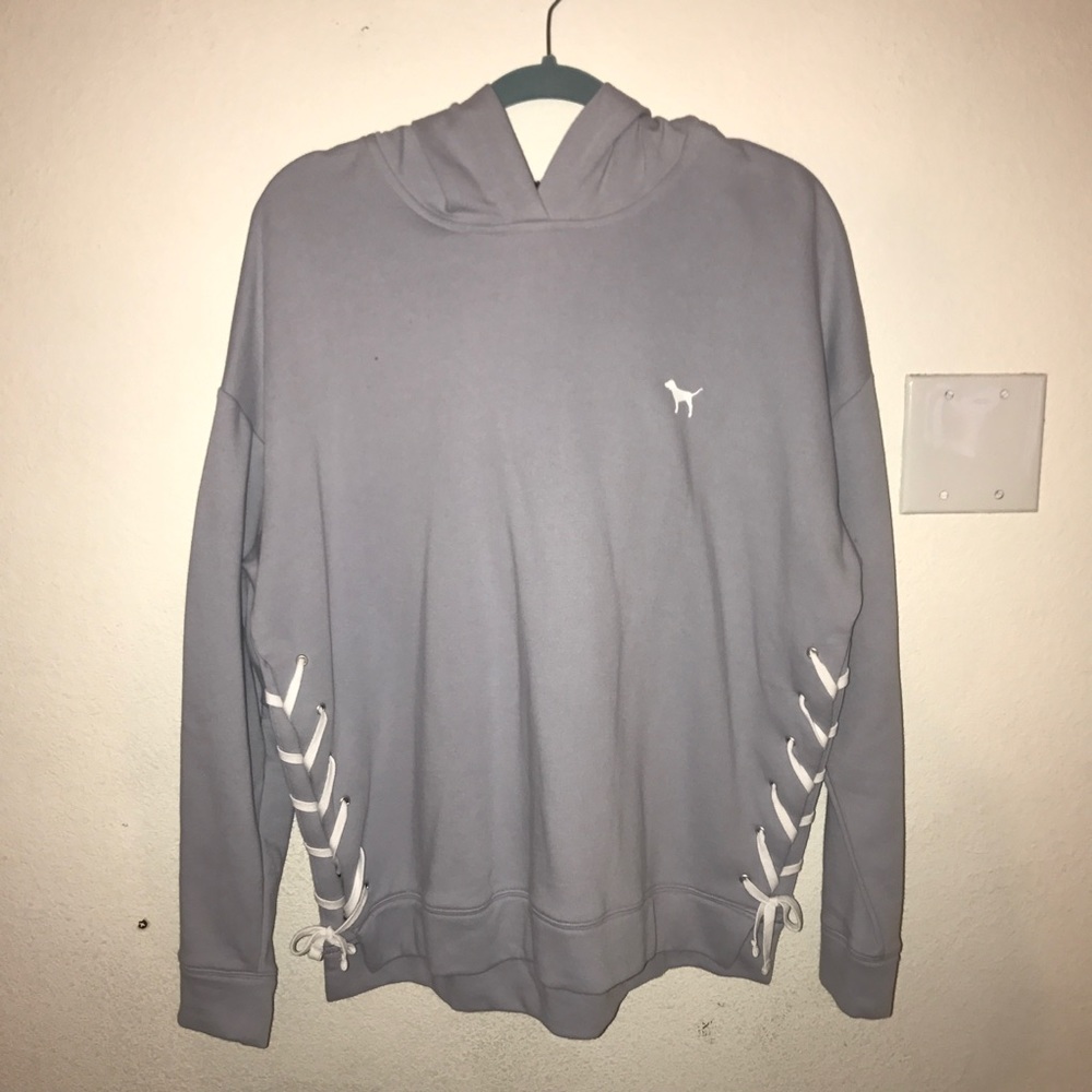 pink sweatshirt